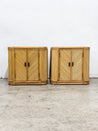 Pencil Reed Curved Nightstands - Rehaus