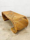 Pencil Reed Scroll Coffee Table - Rehaus