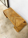 Pencil Reed Scroll Coffee Table - Rehaus