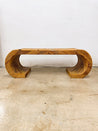 Pencil Reed Scroll Coffee Table - Rehaus