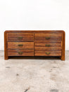Pencil Reed Waterfall Lowboy Dresser - Rehaus