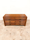 Pencil Reed Waterfall Lowboy Dresser - Rehaus
