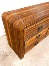 Pencil Reed Waterfall Lowboy Dresser - Rehaus
