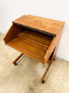 Petite Teak Fliptop Secretary Desk - Rehaus