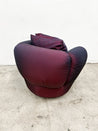 Purple Iridescent Swivel Bubble Chair - Rehaus