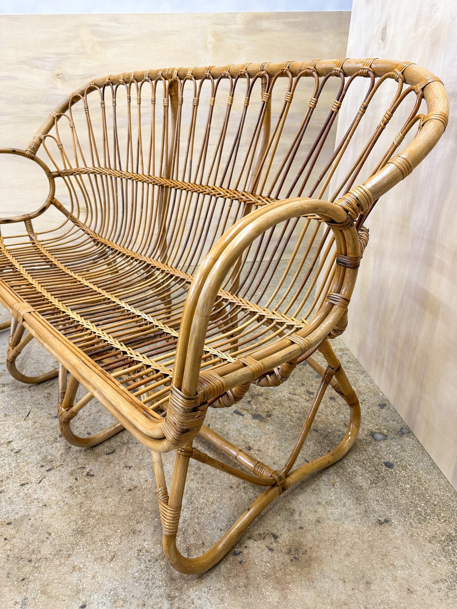 Rattan 3 - Seater Bench - Rehaus