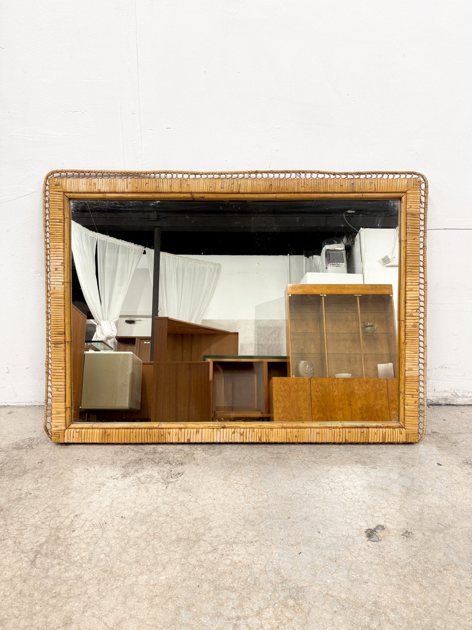 Rattan Wall Mirror - Rehaus