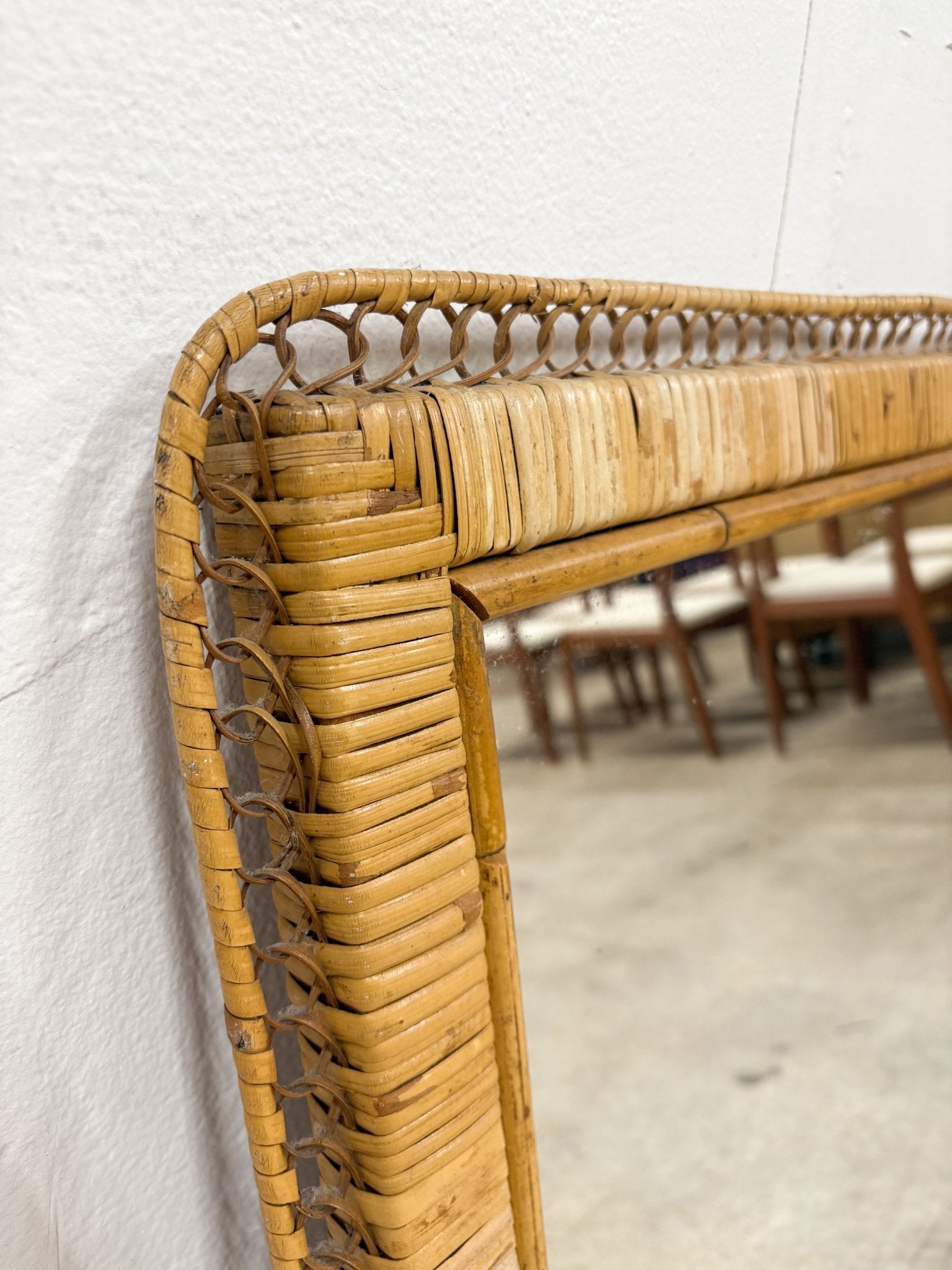 Rattan Wall Mirror - Rehaus
