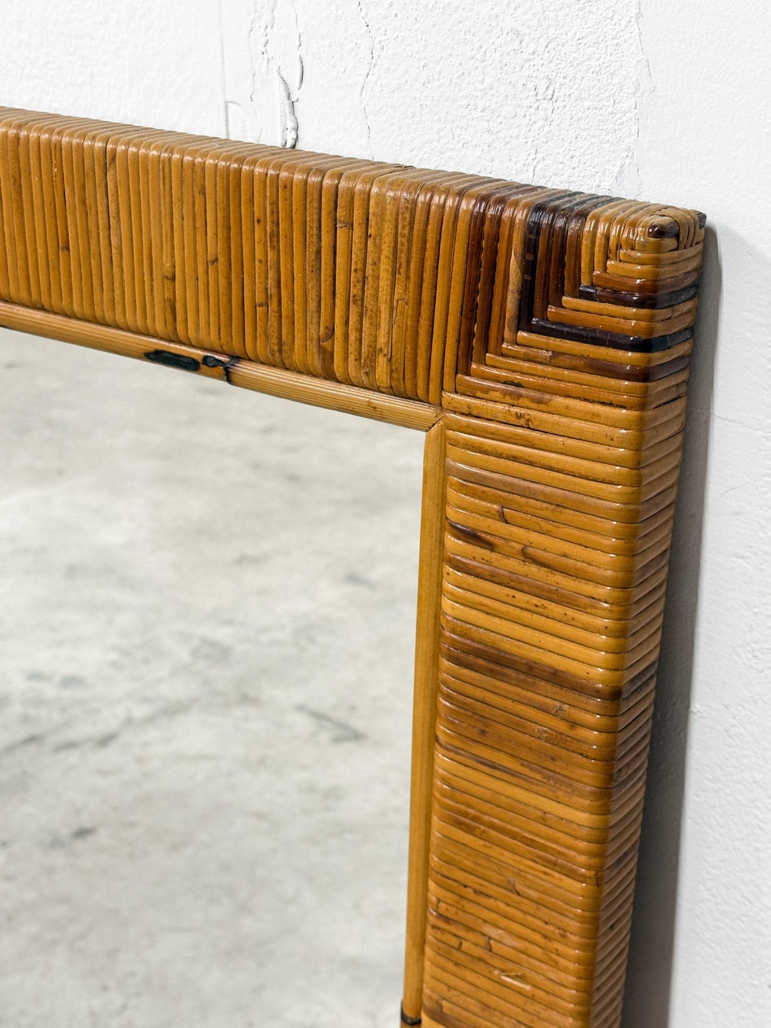 Rattan - wrapped Mirror - Rehaus
