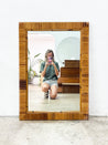 Rattan - wrapped Mirror - Rehaus