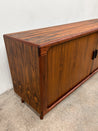 Rosewood Tambour Door Credenza - Rehaus