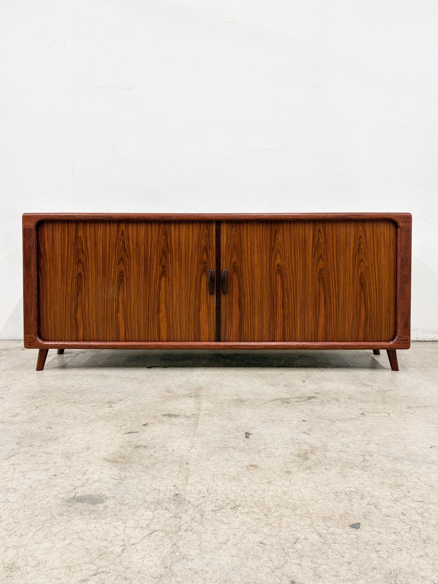 Rosewood Tambour Door Credenza - Rehaus