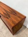 Rosewood Tambour Door Credenza - Rehaus