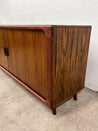 Rosewood Tambour Door Credenza - Rehaus