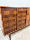 Rosewood + Walnut "Verve" Credenza, Kroehler - Rehaus