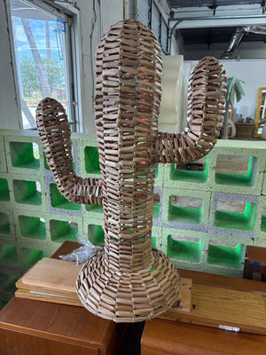 Seagrass Cactus Decor