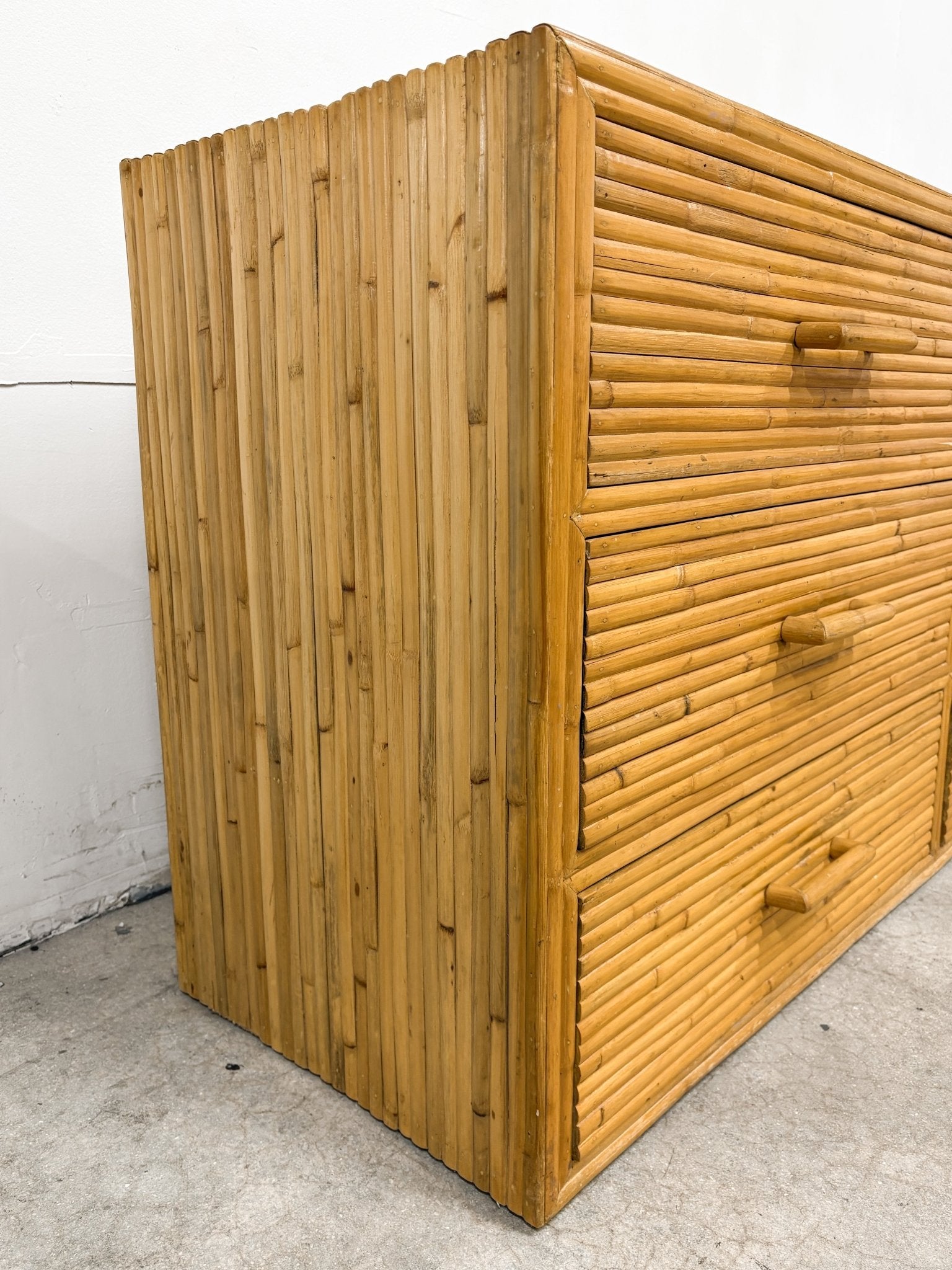 Split Bamboo Lowboy Dresser - Rehaus