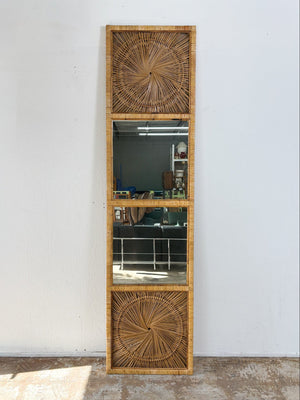 Sunburst Floor Mirror