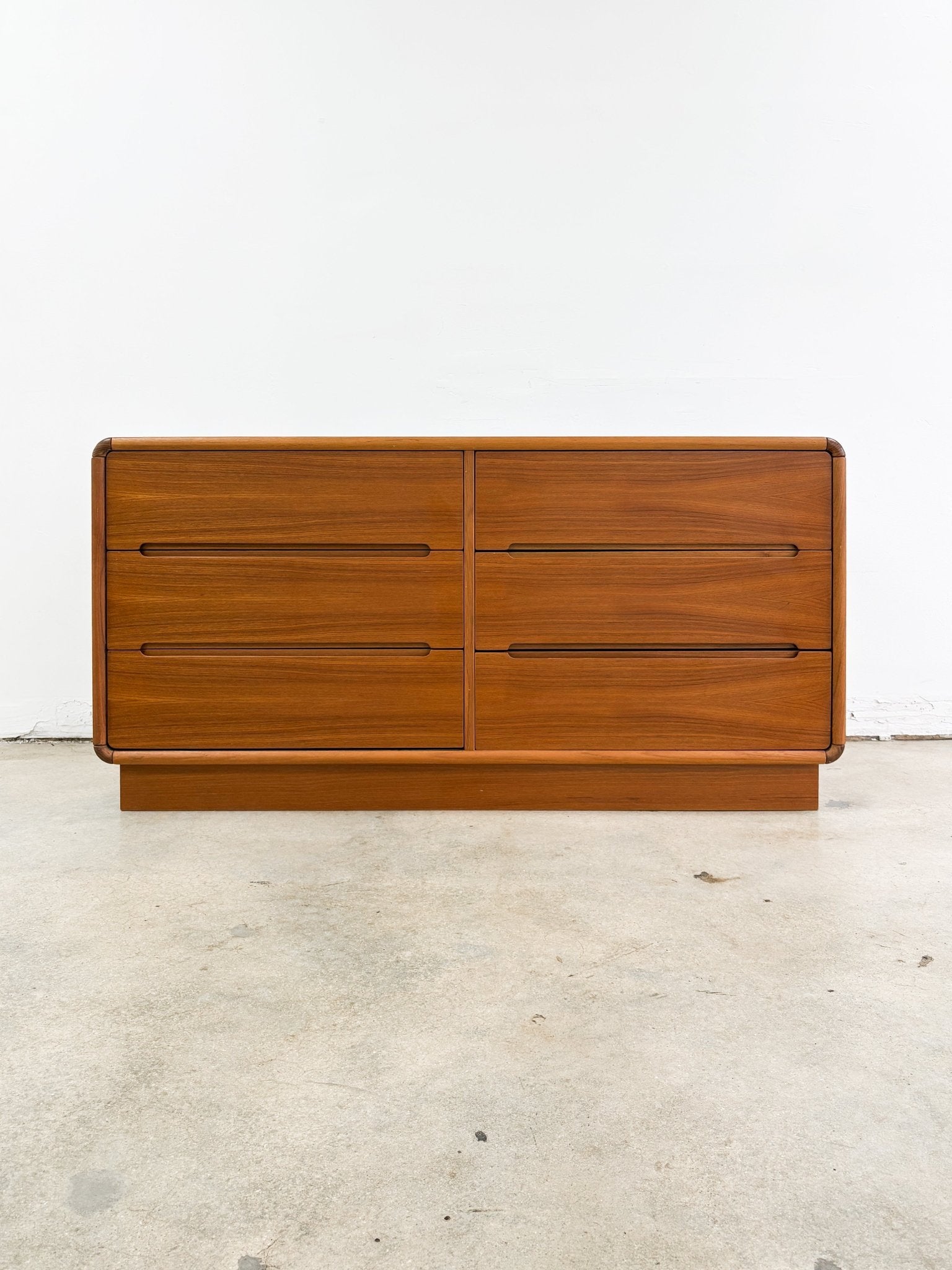 Teak 6-Drawer Lowboy Dresser – Rehaus