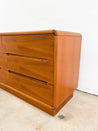 Teak 6 - Drawer Lowboy Dresser - Rehaus