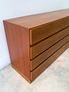 Teak 8 - Drawer Lowboy Dresser - Rehaus