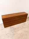 Teak 8 - Drawer Lowboy Dresser - Rehaus