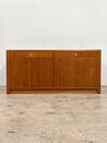 Teak + Brass Credenza, D - Scan - Rehaus