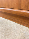 Teak Danish Modern Tambour Credenza - Rehaus