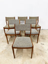 Teak Scandinavian Dining Chairs (x7) - Rehaus