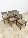 Teak Scandinavian Dining Chairs (x7) - Rehaus