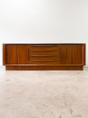 Teak Tambour Door Credenza, Bernhard - Rehaus