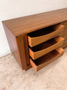 Teak Tambour Door Credenza, Bernhard - Rehaus