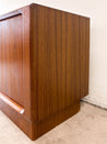 Teak Tambour Door Credenza, Bernhard - Rehaus