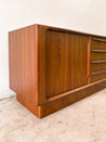 Teak Tambour Door Credenza, Bernhard - Rehaus