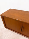 Teak Tambour Media Console, Dyrlund - Rehaus