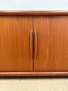 Teak Tambour Media Console, Dyrlund - Rehaus