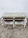 Tesselated Stone Rounded Credenza, Maitland Smith - Rehaus