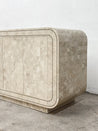 Tesselated Stone Rounded Credenza, Maitland Smith - Rehaus