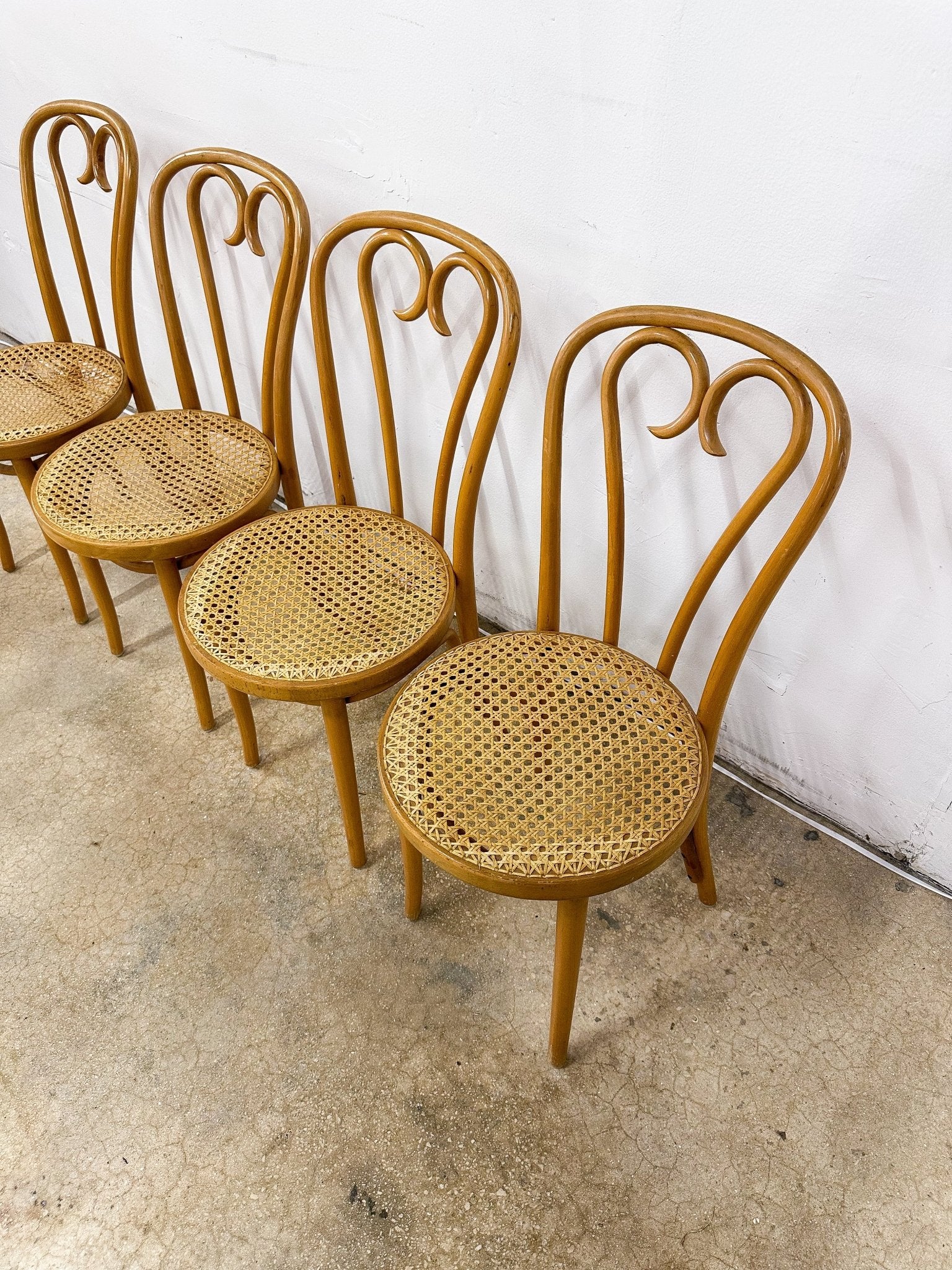 Thonet - style Bentwood Chairs (x4) - Rehaus