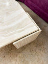 Travertine Coffee Table, Roche Bobois - Rehaus