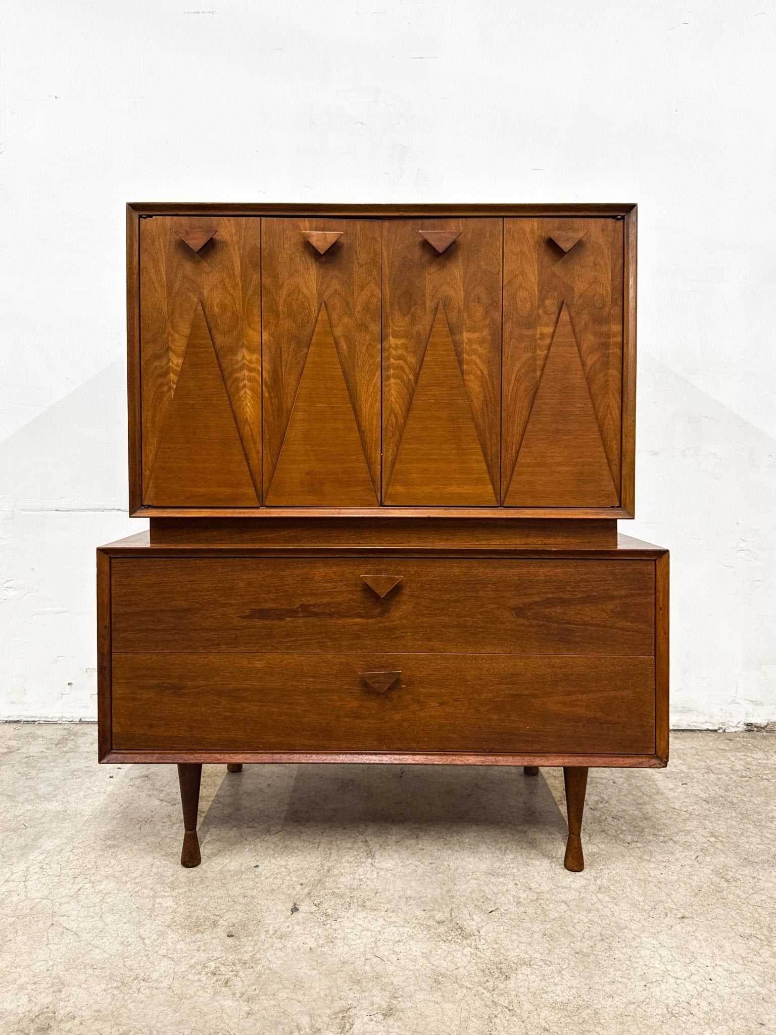 Triangle Front MCM Highboy - Rehaus