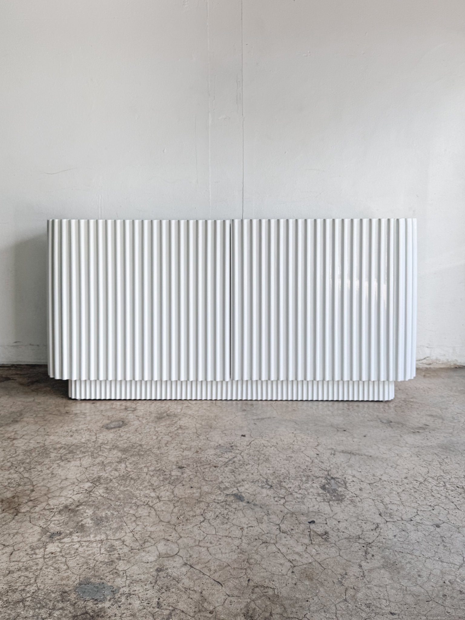 Truffle Fluted Credenza, CB2 - Rehaus