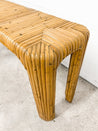 Waterfall Bamboo Console Table - Rehaus