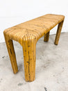 Waterfall Bamboo Console Table - Rehaus