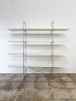 White + Silver Enetri Floating Shelf, IKEA