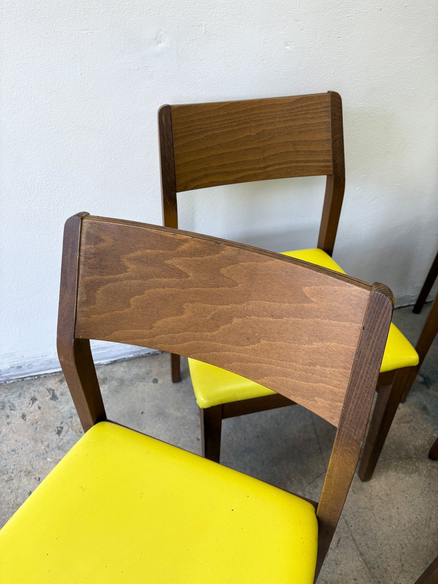 Wood Dining Chairs (x4) - Rehaus