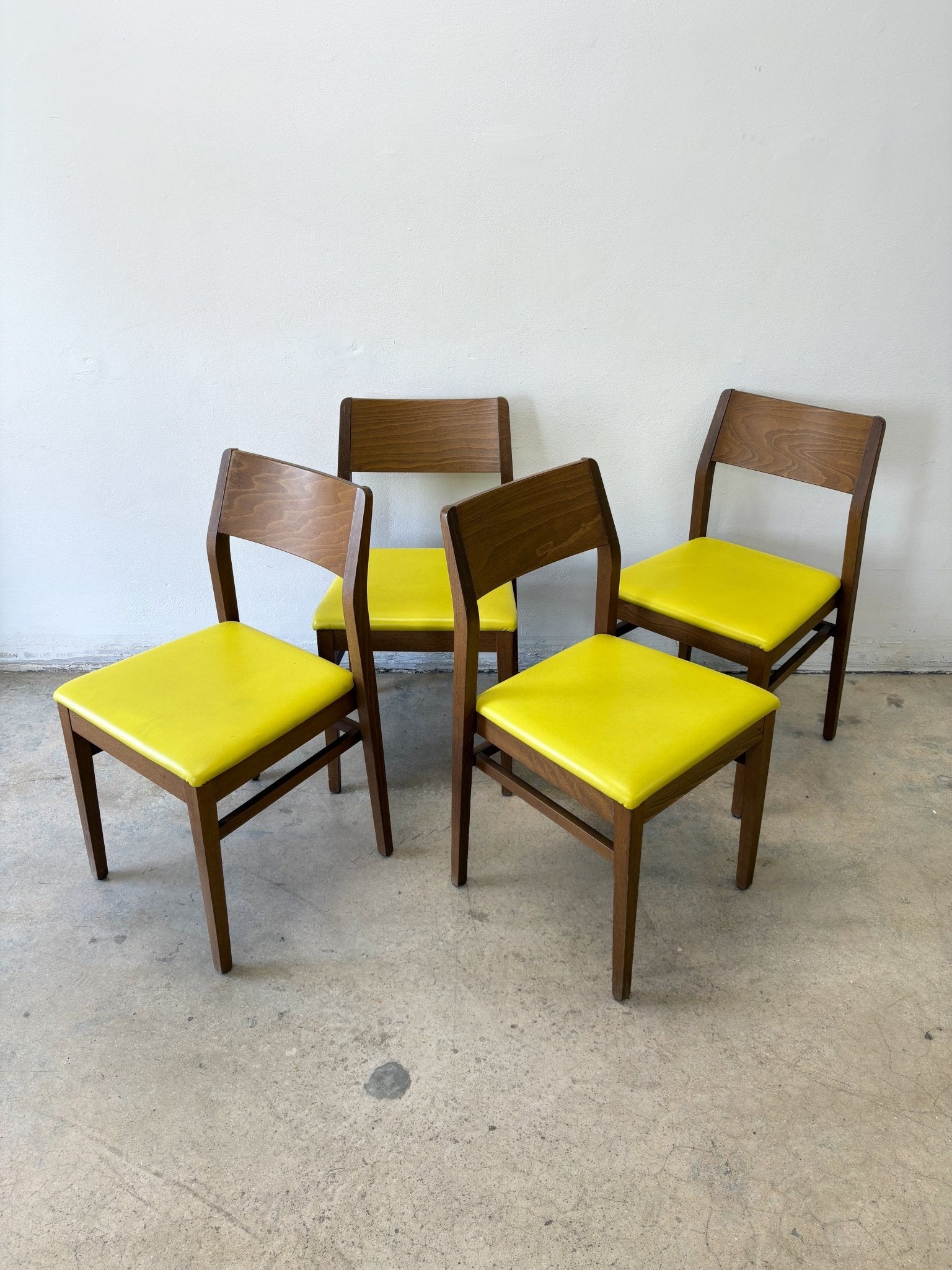 Wood Dining Chairs (x4) - Rehaus