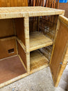 Woven Rattan Cabinet - Rehaus