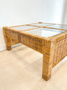 Woven Rattan Coffee Table - Rehaus