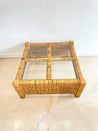 Woven Rattan Coffee Table - Rehaus